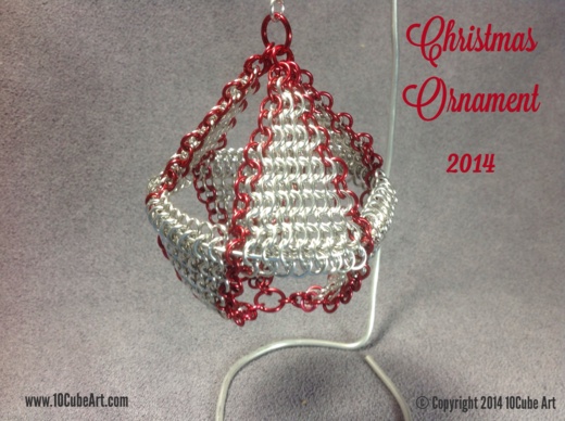 10 Cube Art Ornament 10 Cube Art Ornament