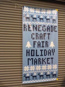 Renegade Holiday Craft Fair Banner