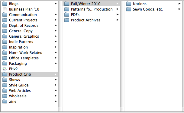 Product codes with a folder trail system