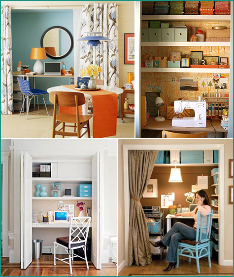Closet office examples